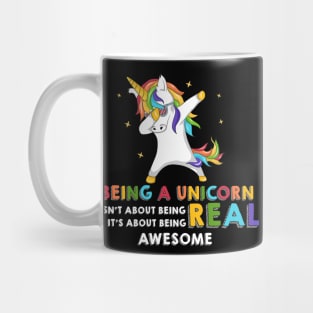 Being A Unicorn Real Awesome Costume Gift Mug